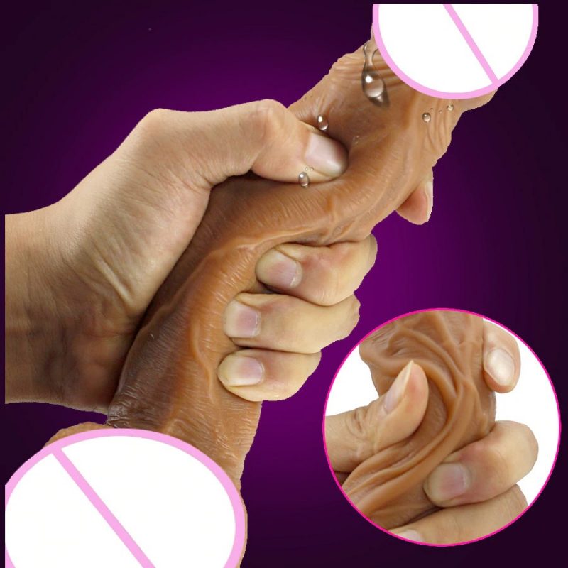 Realistic Skin-Feel Dildo